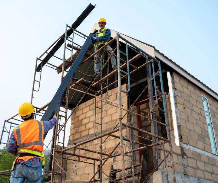 Augmentation de la hauteur de votre maison.